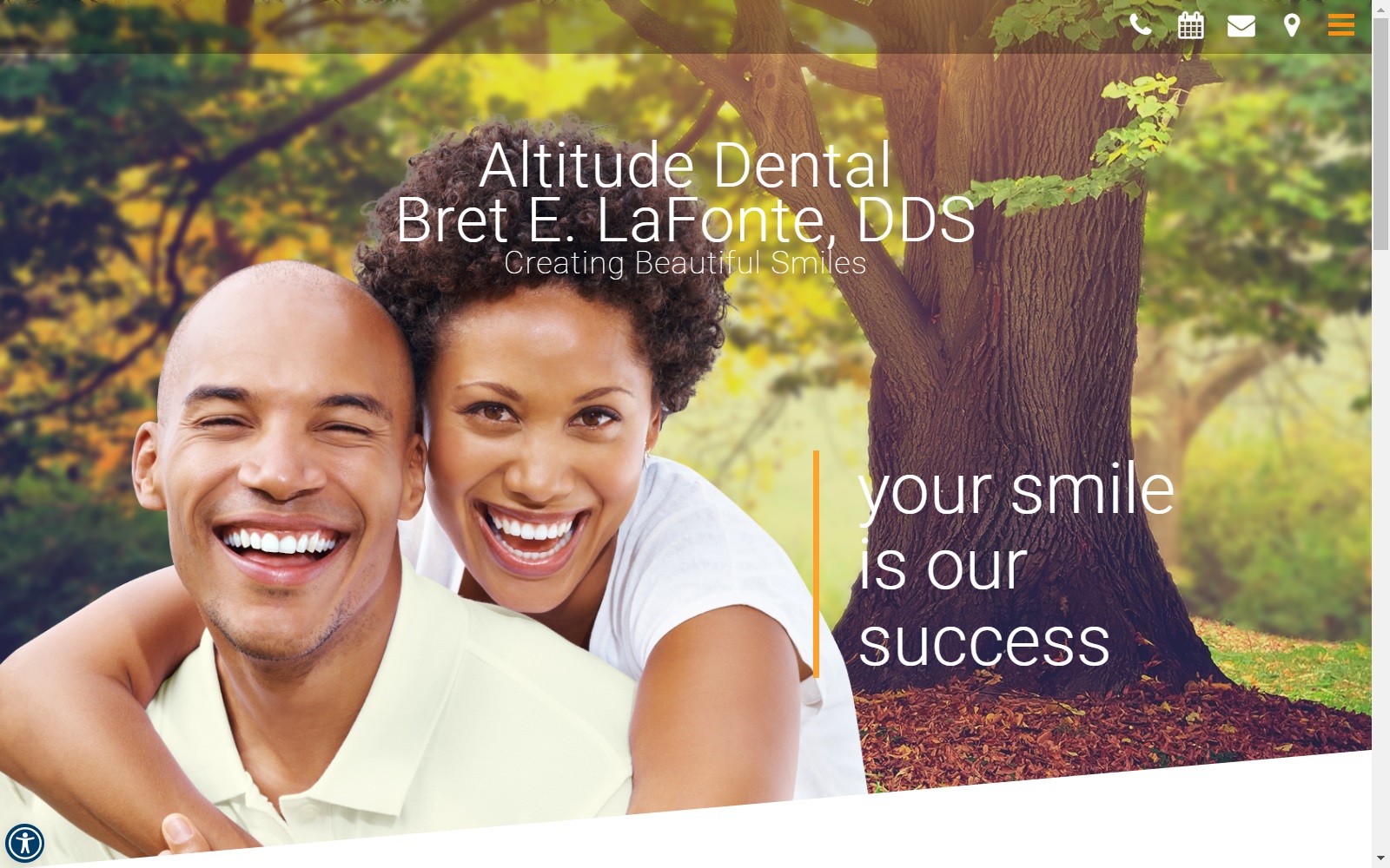 altitudedental.com screenshot