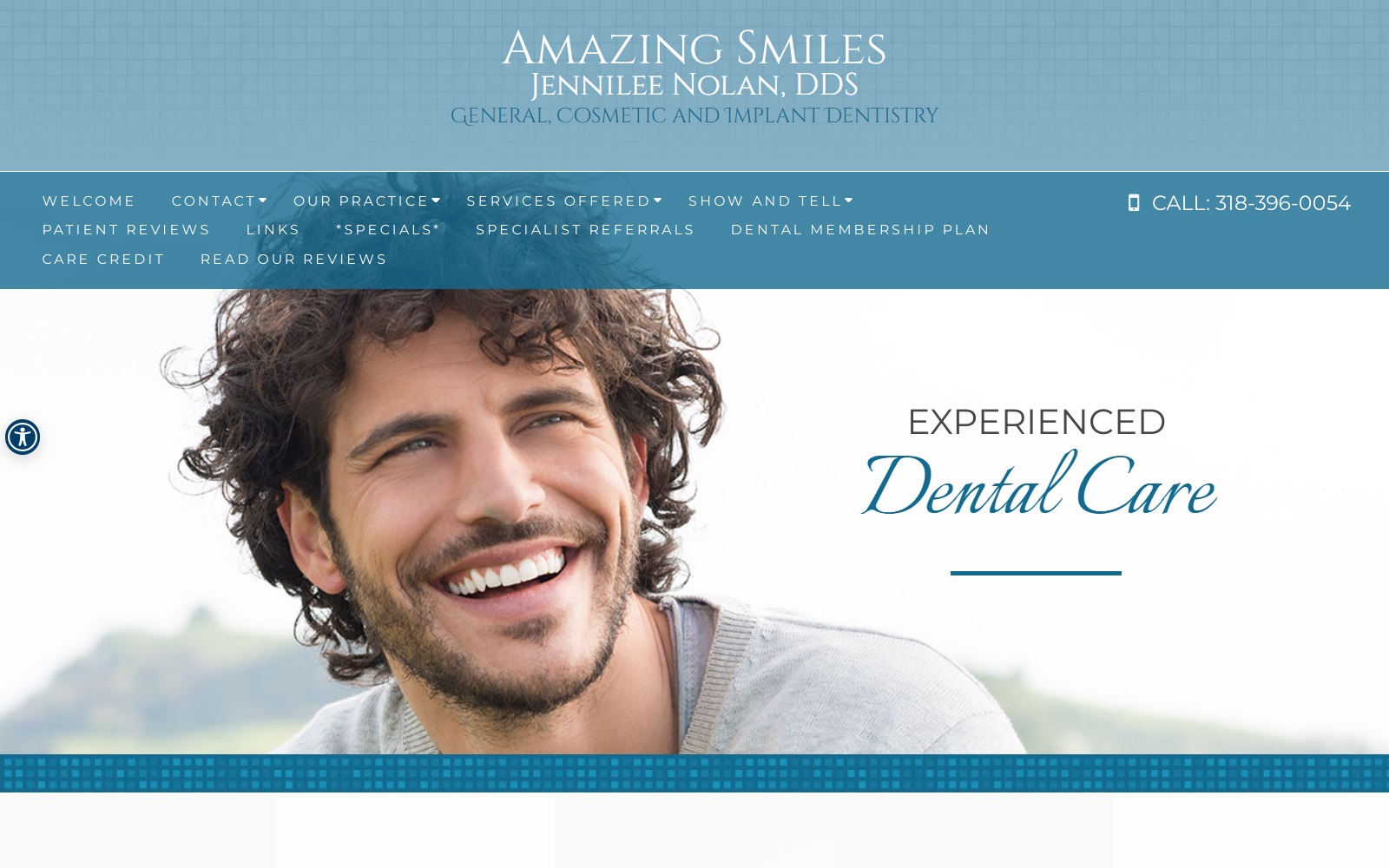 amazingsmilesnow.com screenshot