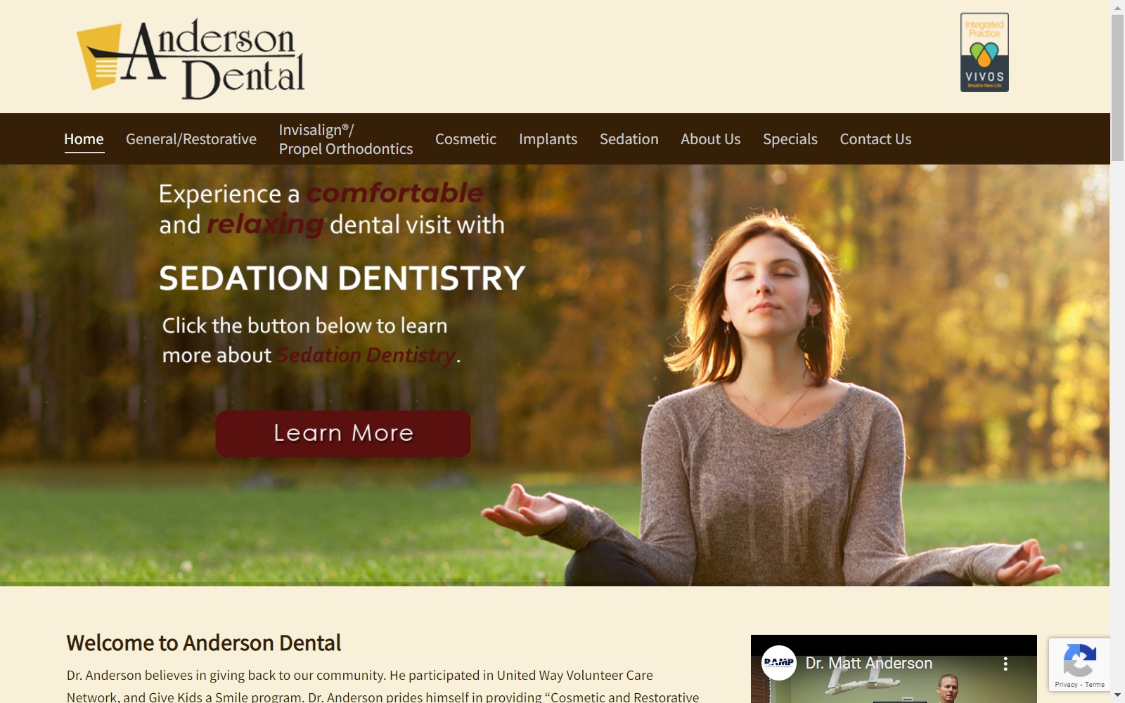 andersondentalqc.com screenshot