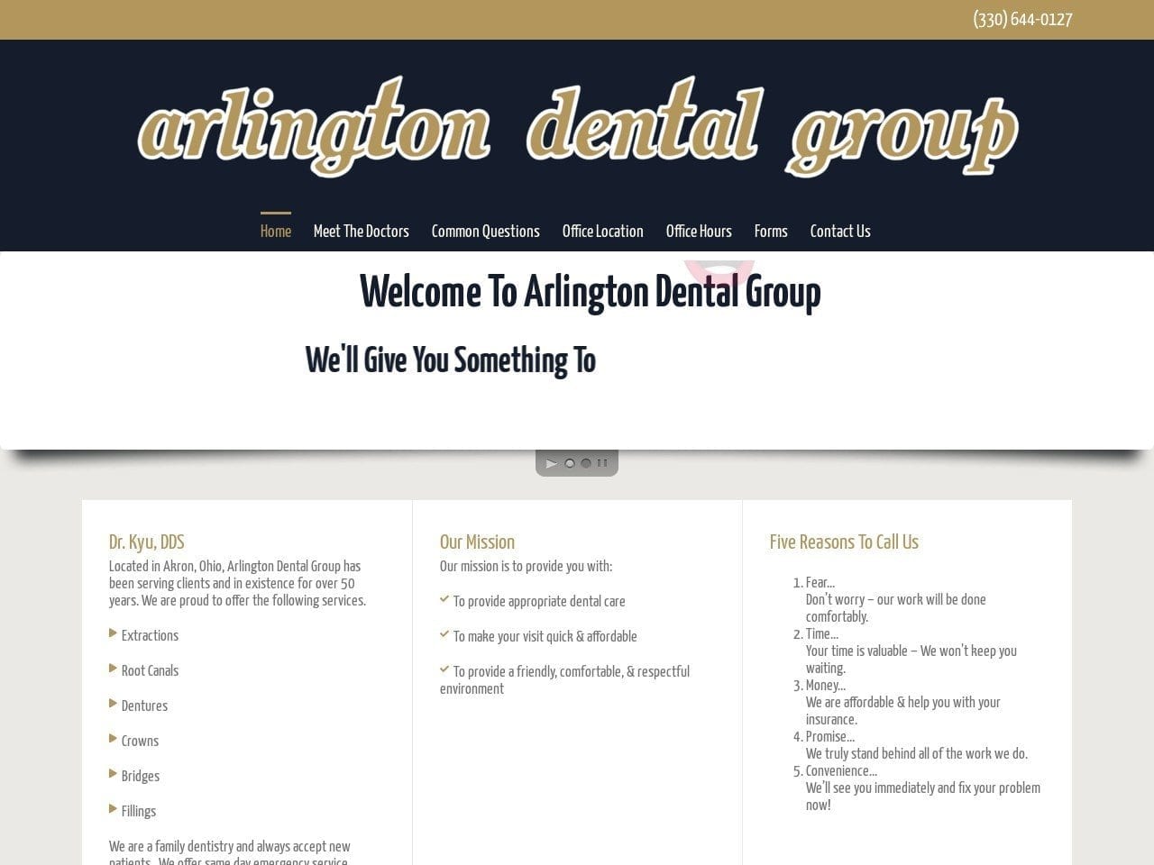 Nasca Angelo DDS Website Screenshot from angelonascadds.com