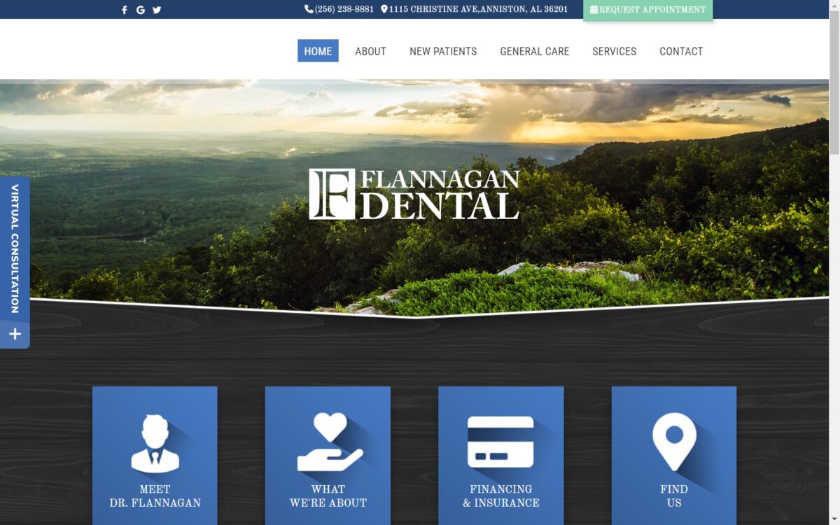 annistondentist.com screenshot