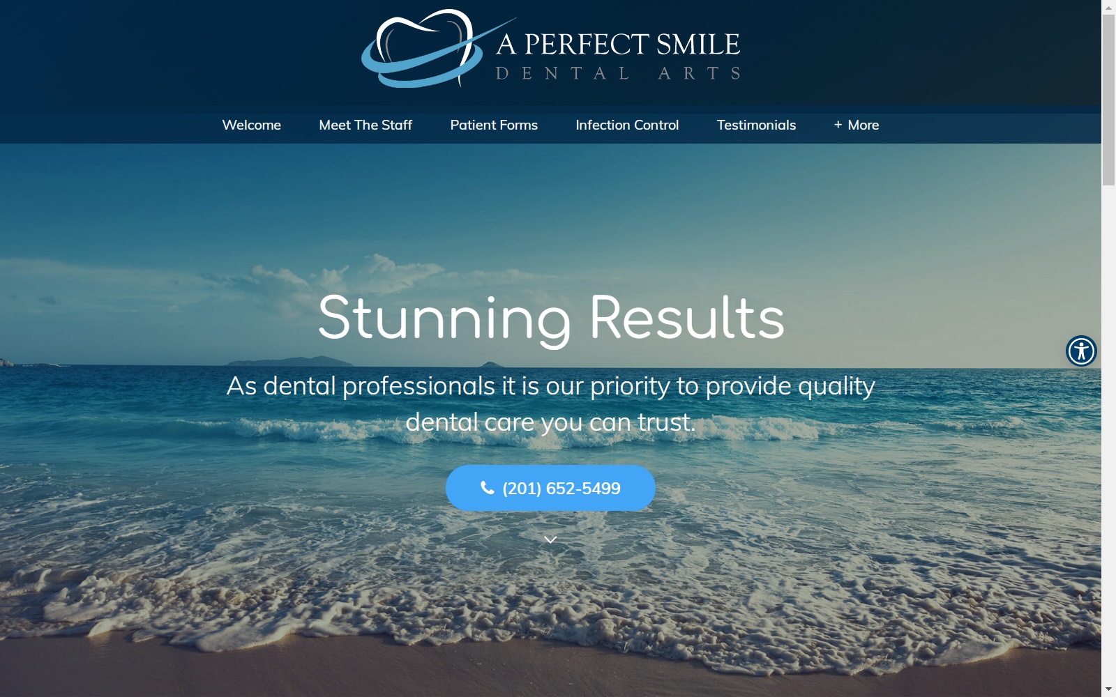 aperfectsmiledental.com screenshot