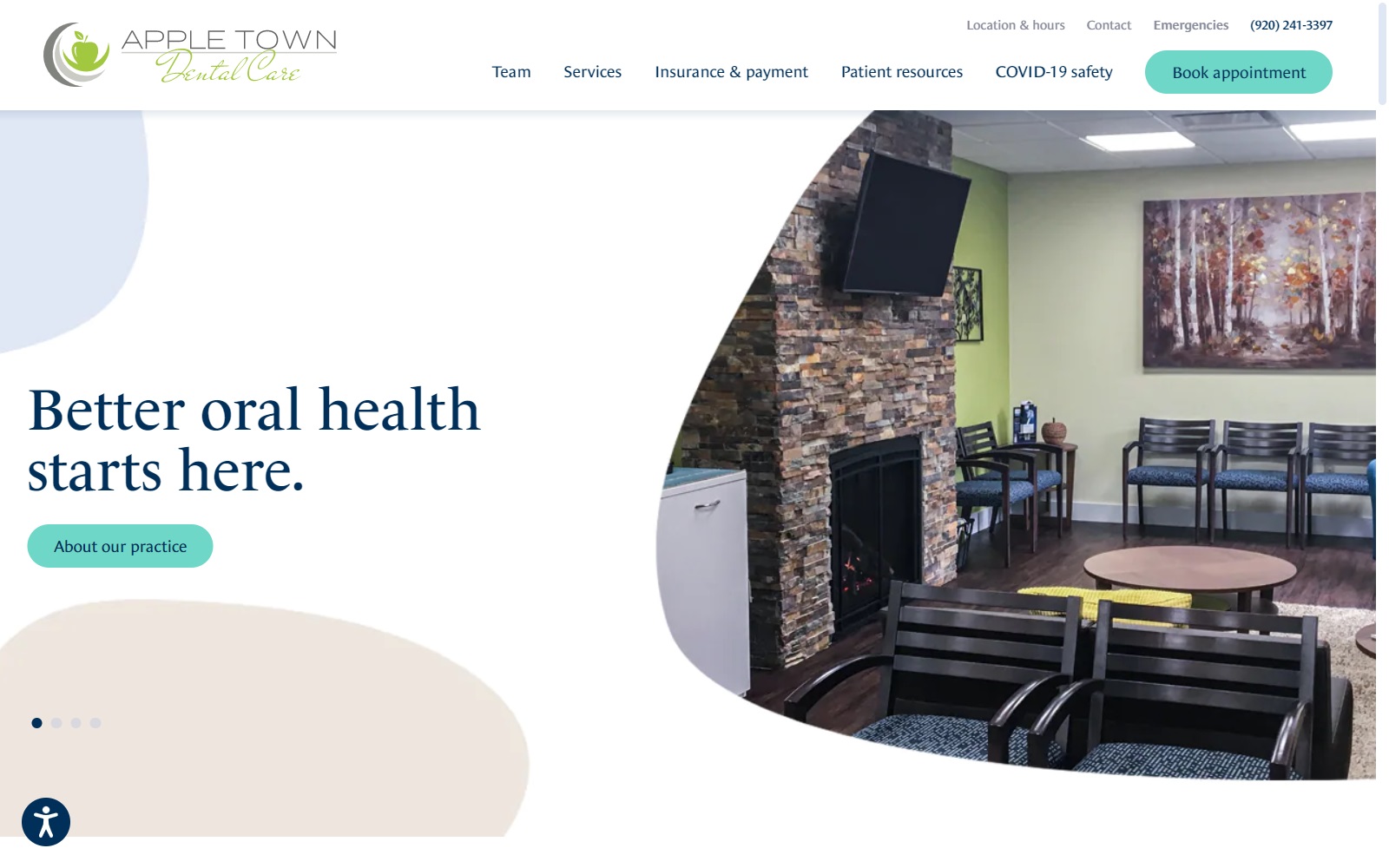 appletowndental.com screenshot