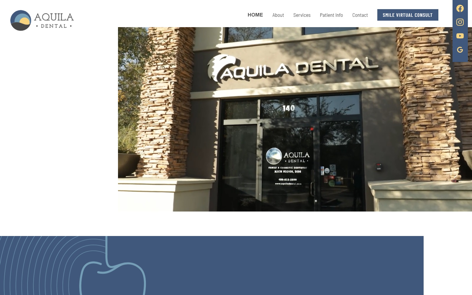 aquiladental.com screenshot