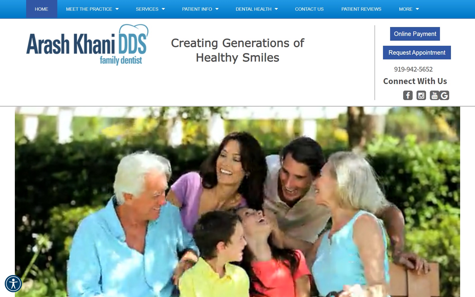 arashkhanidds.com screenshot