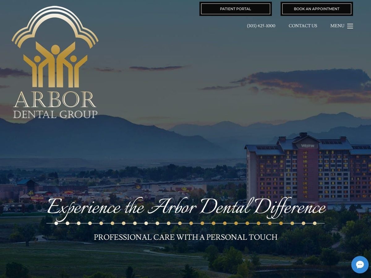 Dr. William R. Ludden DMD Website Screenshot from arbordentalgroup.com