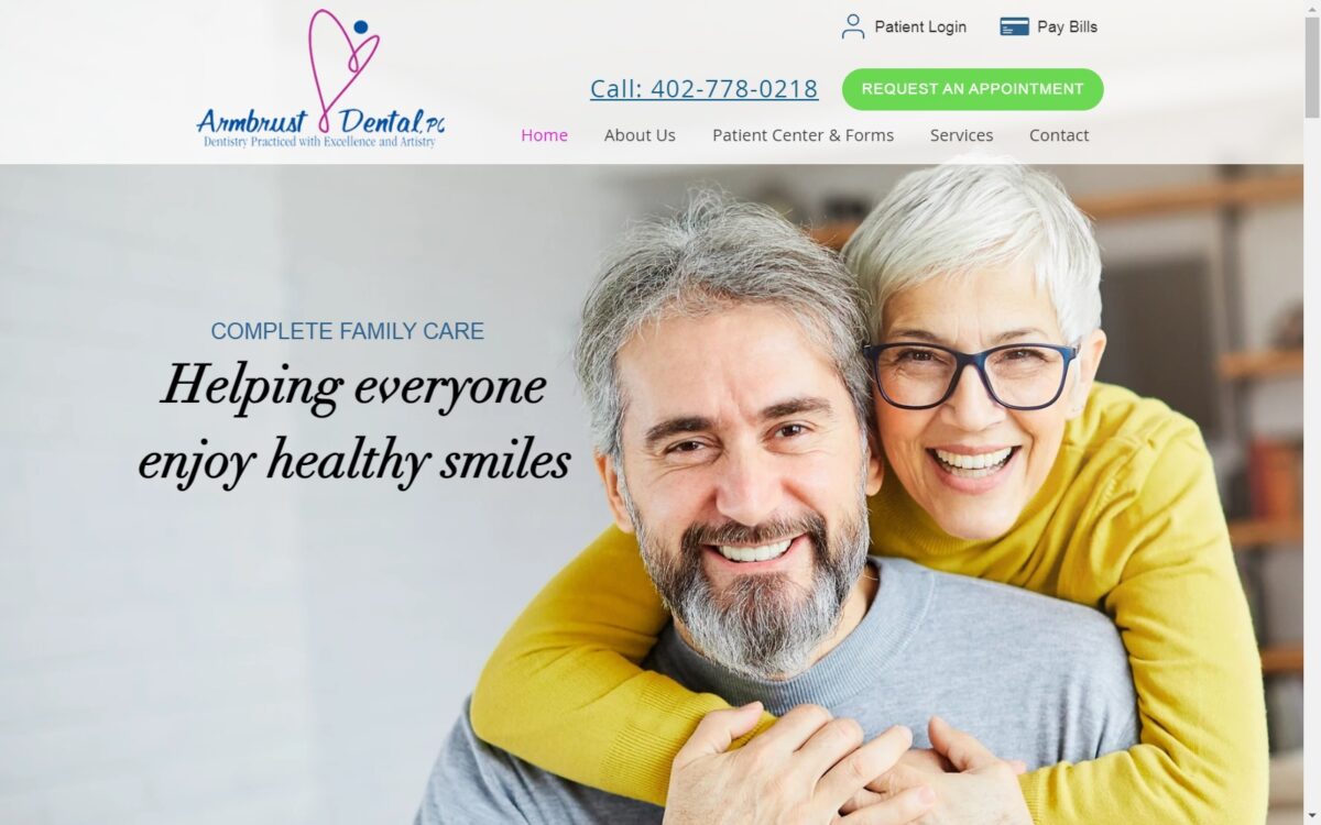 armbrustdental.com screenshot