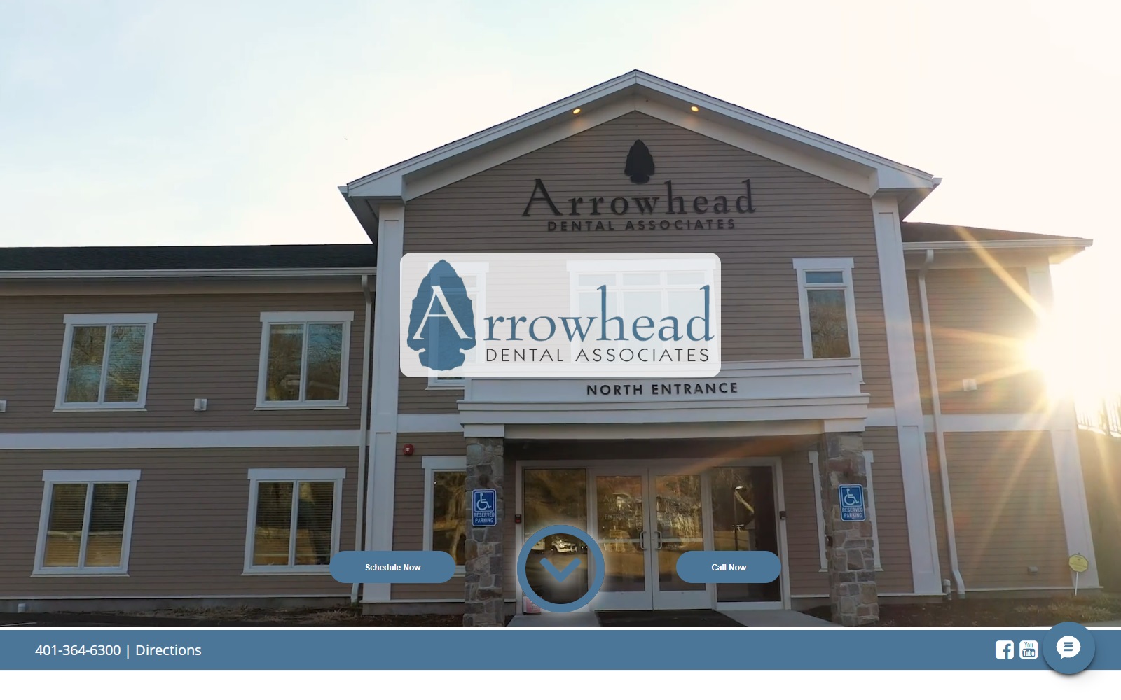 arrowhead-dental.com screenshot