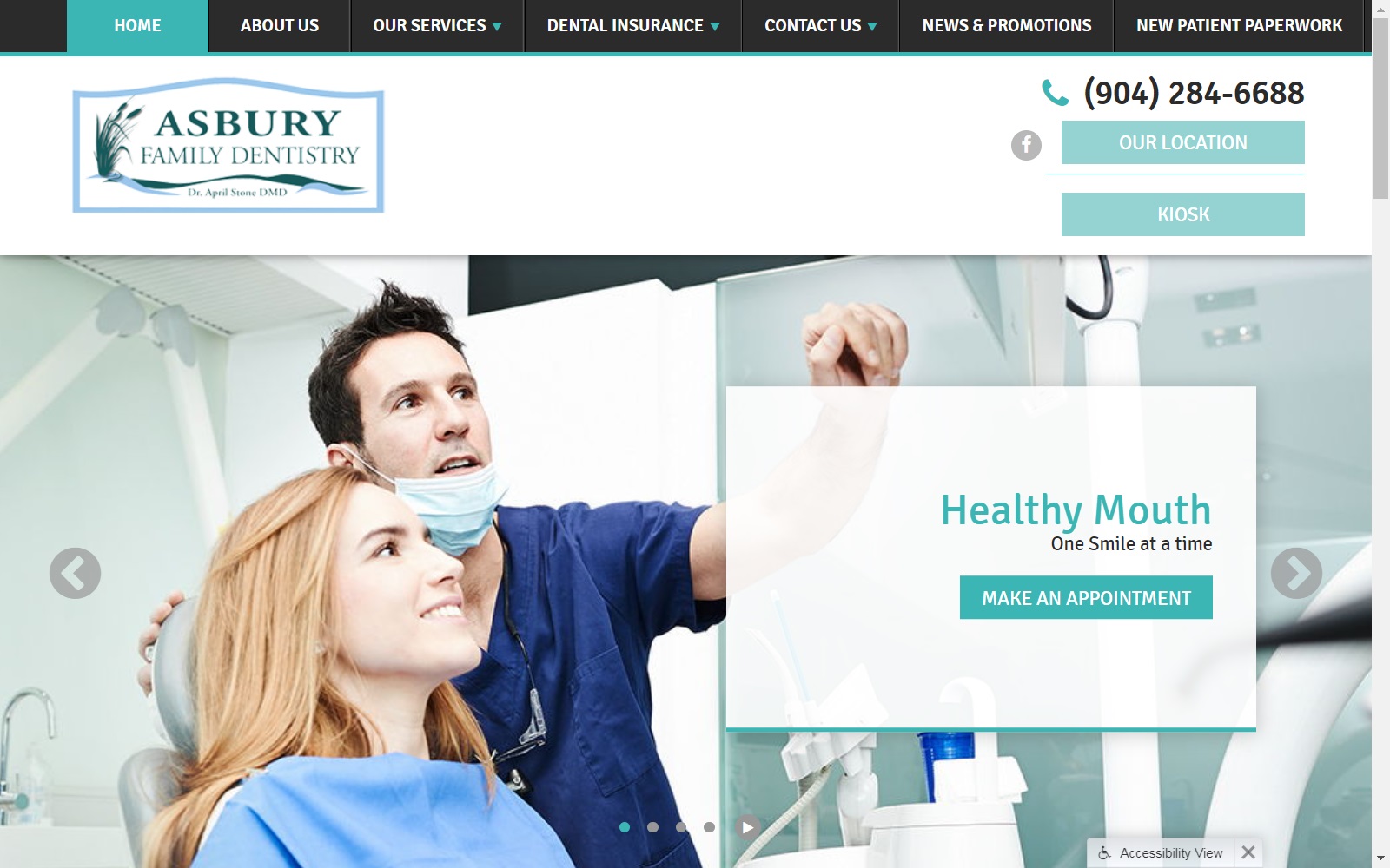 asburyfamilydentistry.com screenshot