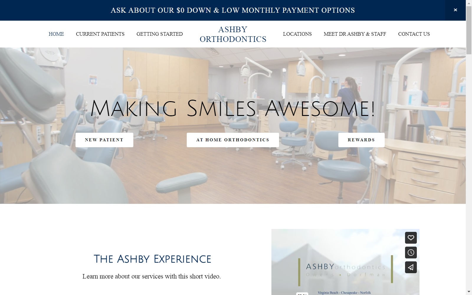 ashbyorthodontics.com screenshot