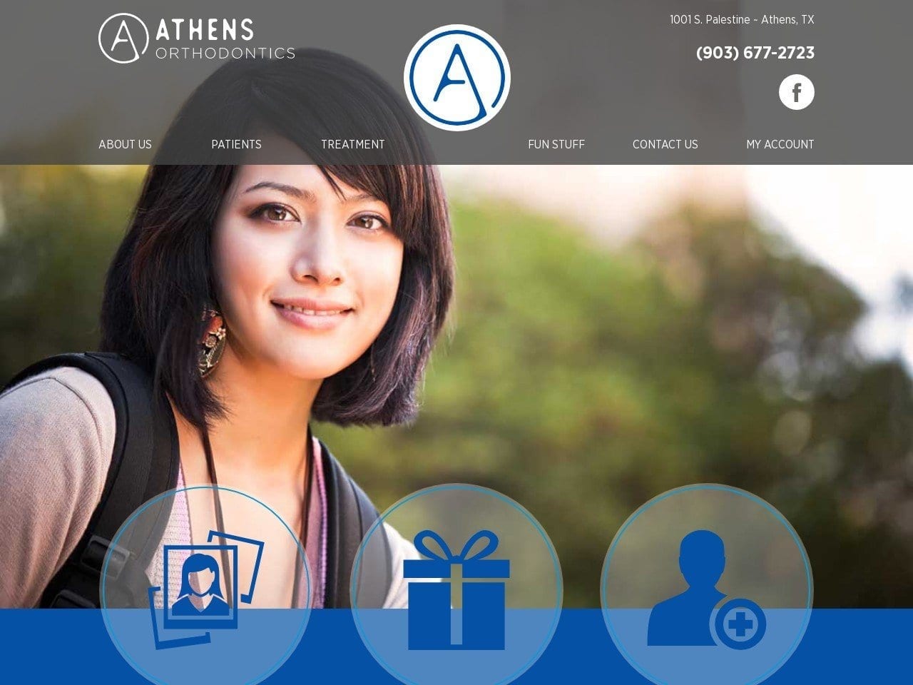 Orthodontic Centers of America Website Screenshot from athensortho.com