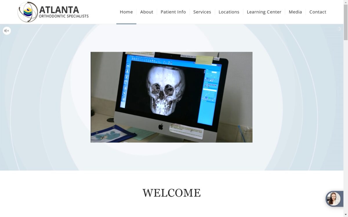 atlantaortho.com screenshot