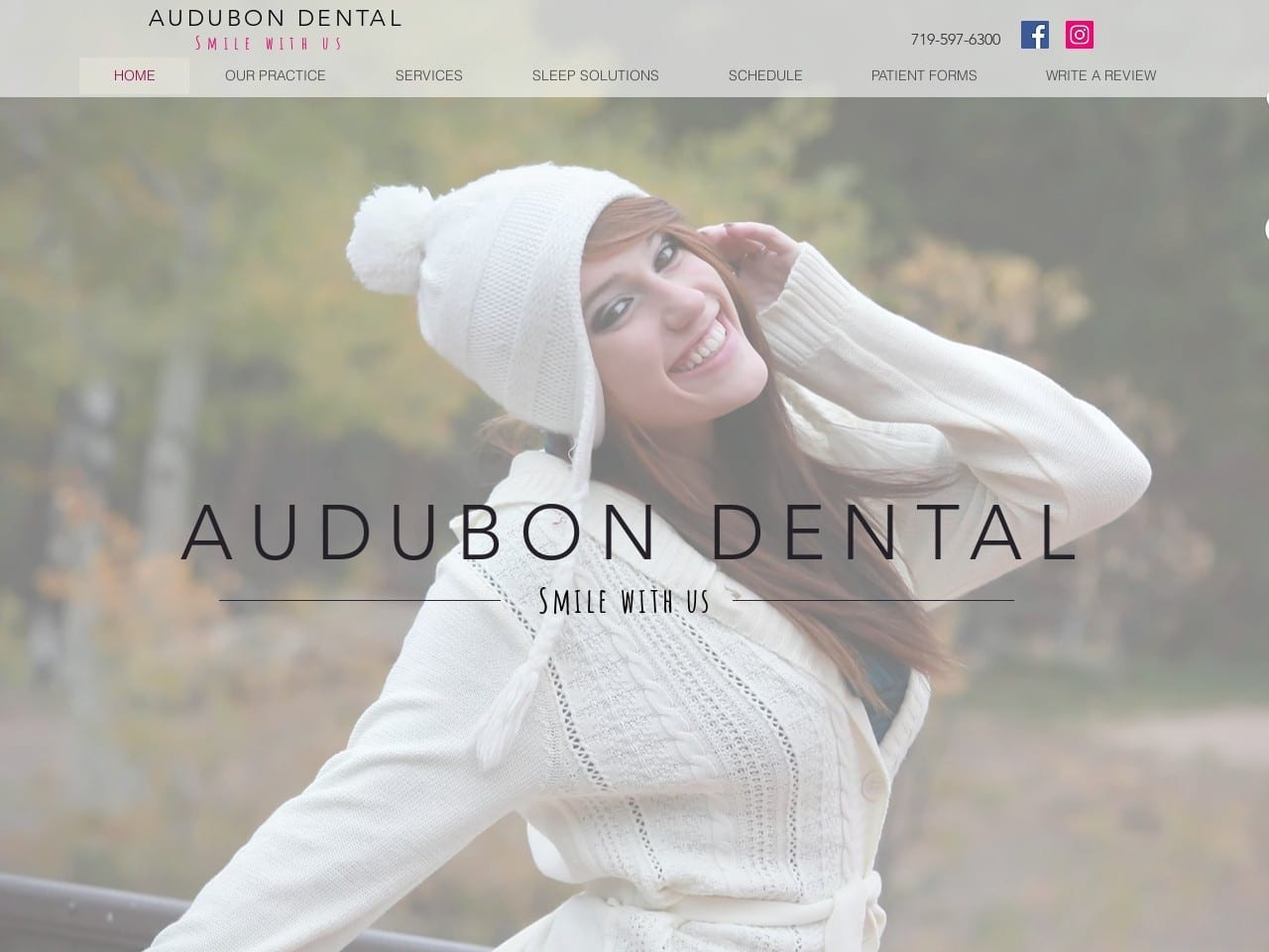 Audubon Dental Pc | Mylene Glueckert Website Screenshot from audubondentalcare.com