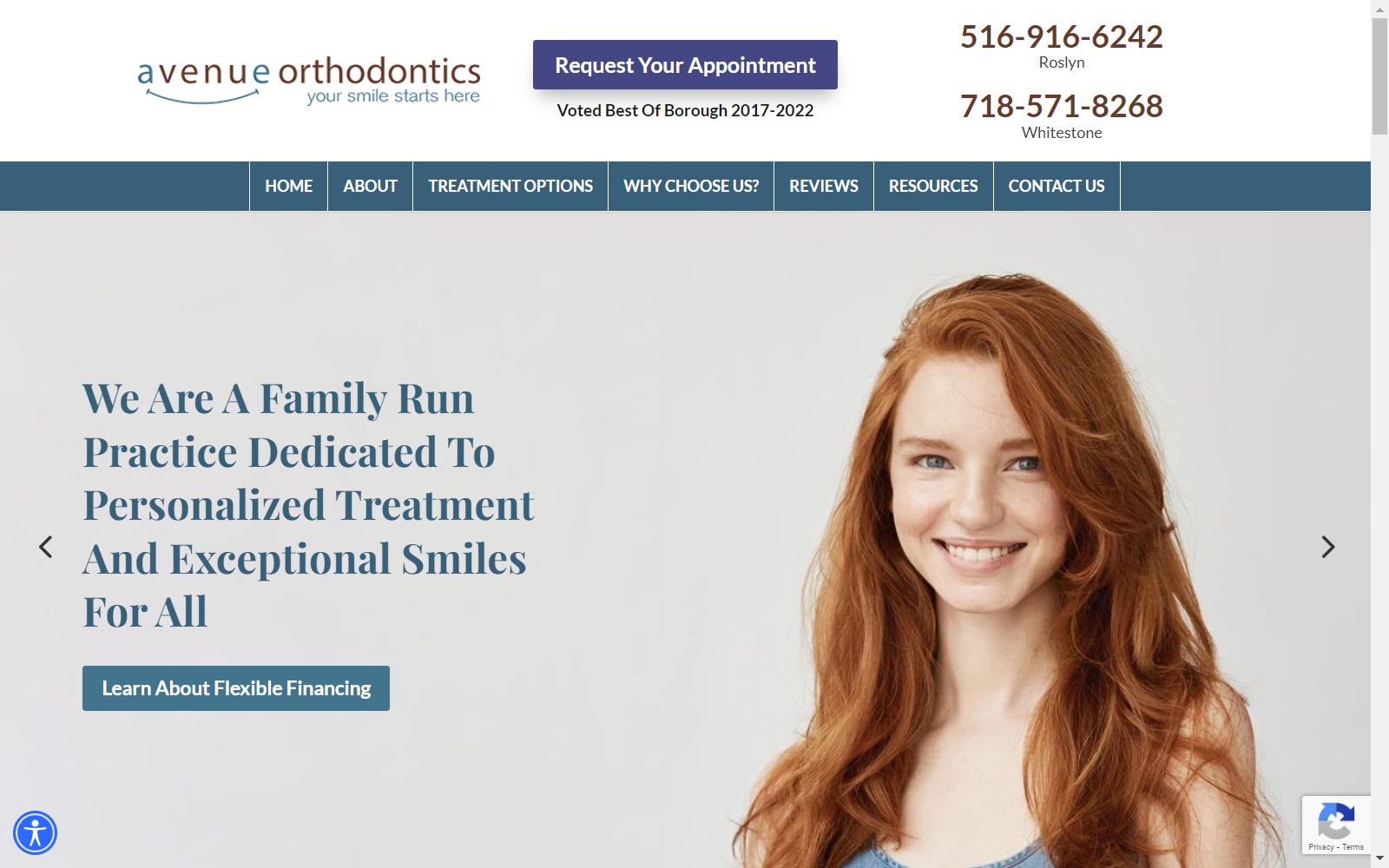 avenueorthodontics.com screenshot