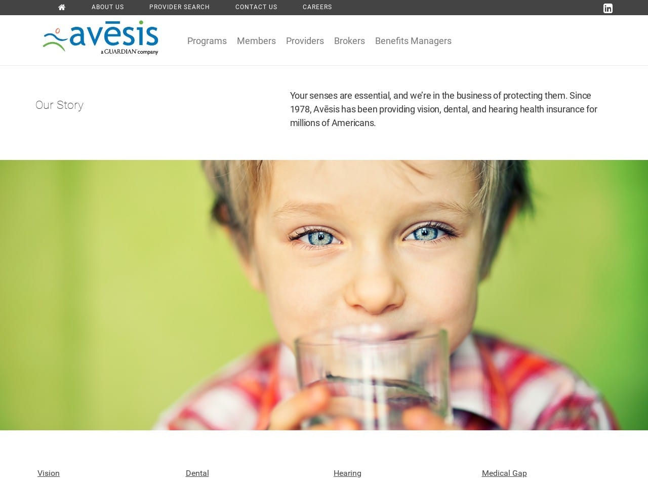 Avesis Inc Website Screenshot from avesis.com