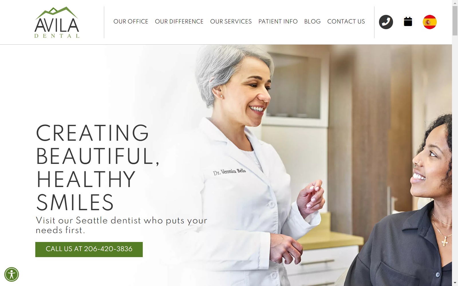 aviladental.com screenshot