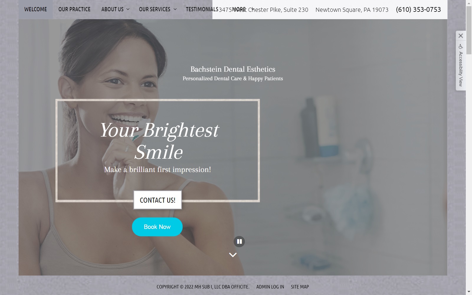 bachsteindental.com screenshot