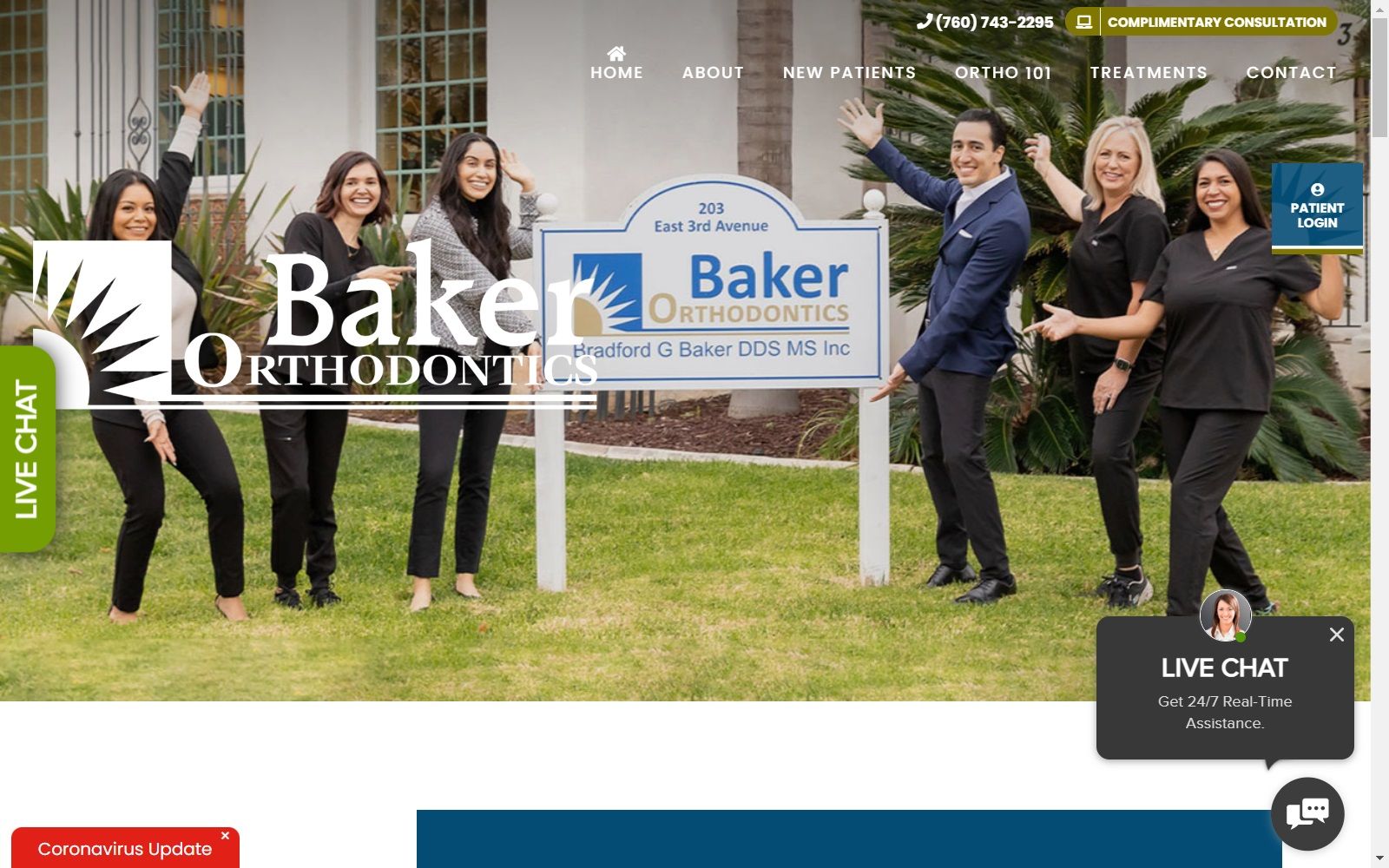 bakersmiles.com screenshot