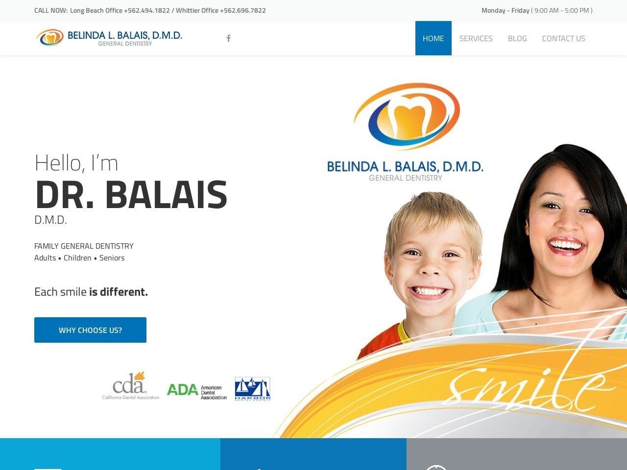 Balais Belinda L DDS Website Screenshot from balaisdmd.com