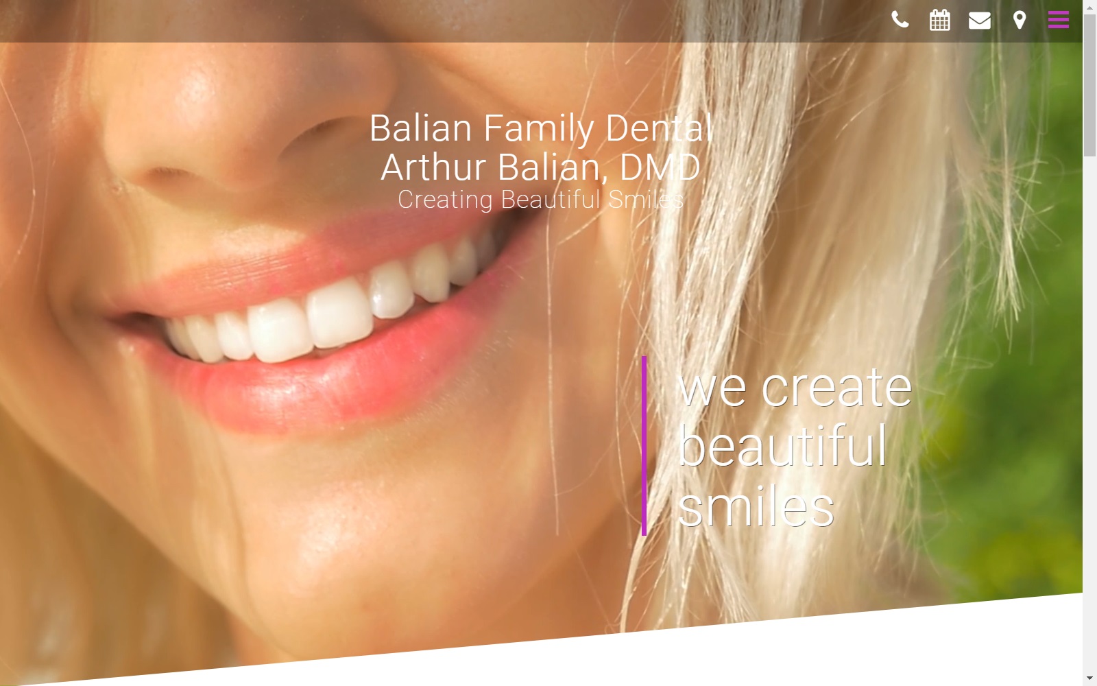 balianfamilydental.com screenshot