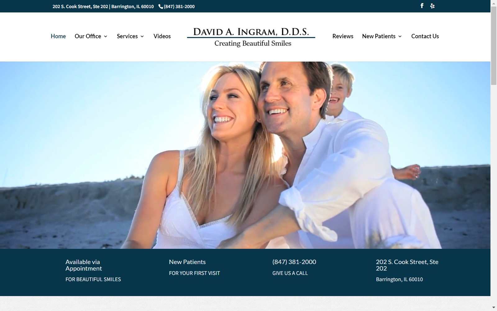 barringtonfamilydentist.com screenshot