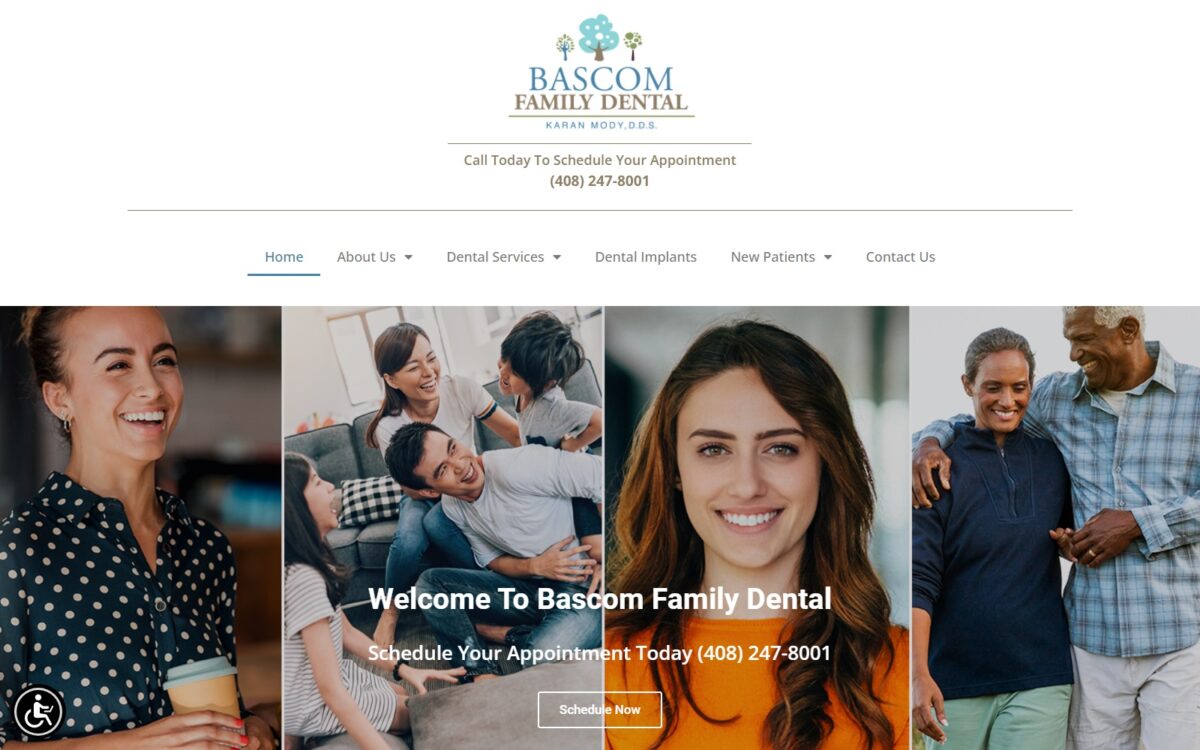 bascomfamilydental.com screenshot