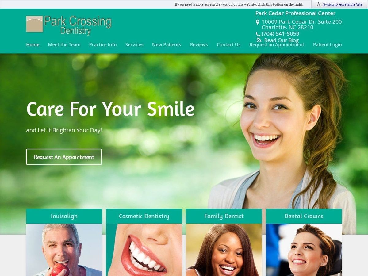 Bateman Family Dentistry Website Screenshot from batemanfamilydentistry.com