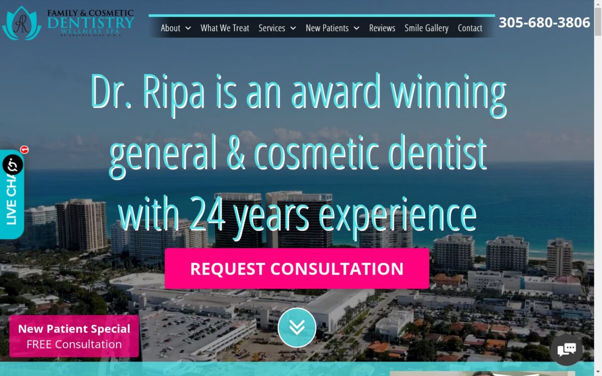 bayharbordentistry.com screenshot