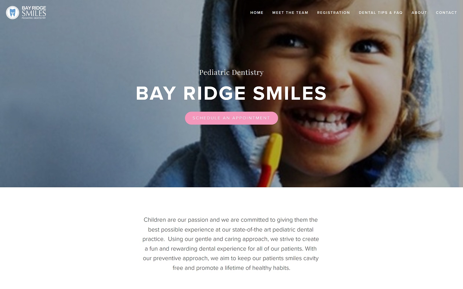 bayridge-smiles.com screenshot