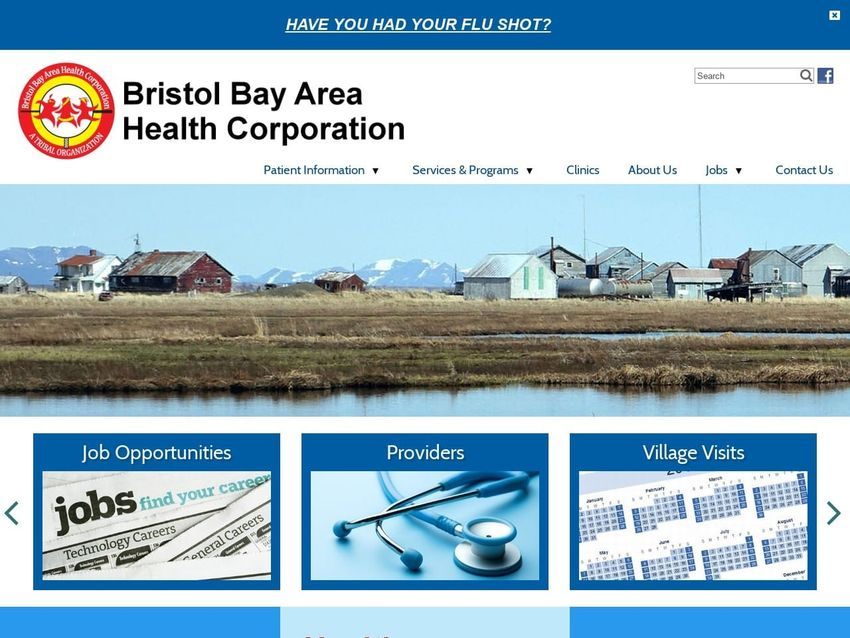 Kanakanak Dental Clinic Website Screenshot from bbahc.org