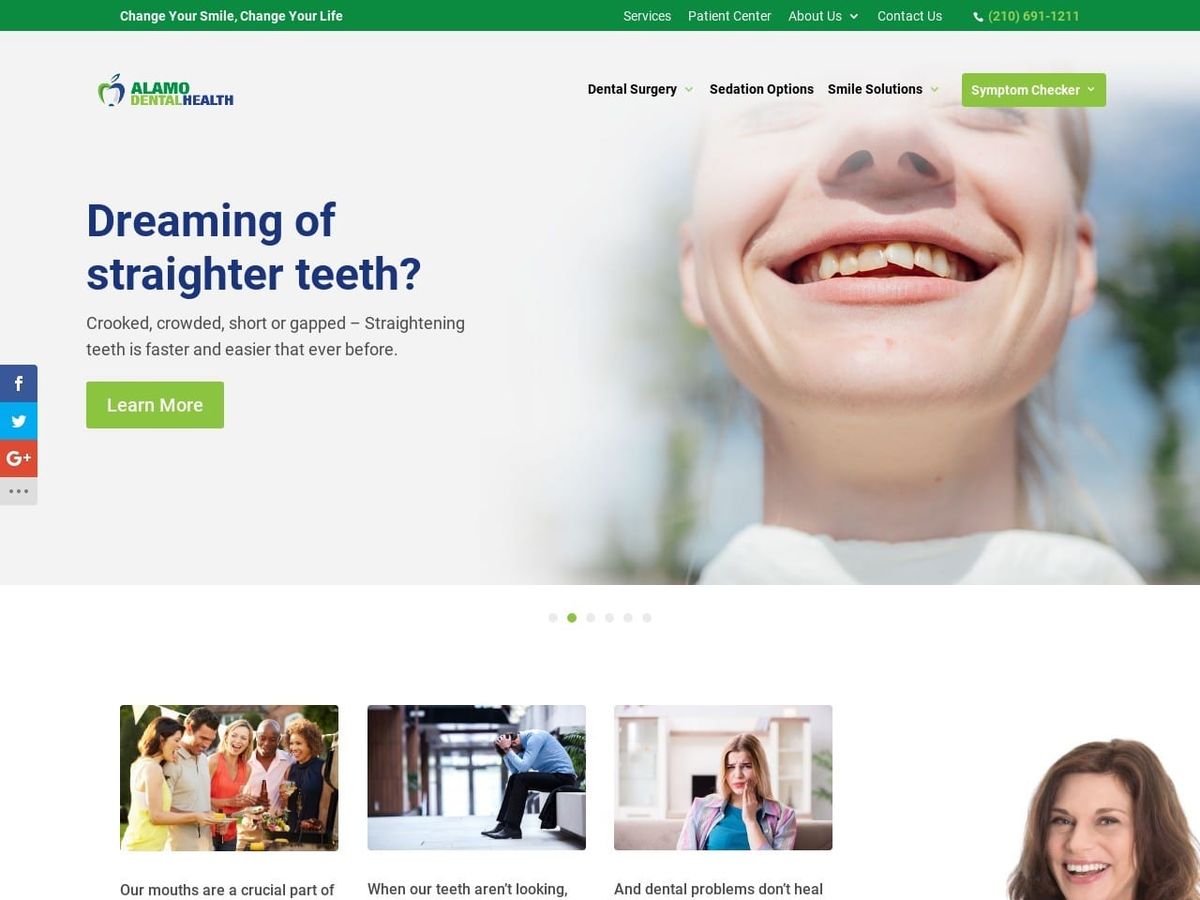 Bec Dental Center Website Screenshot from becdentalcenter.com