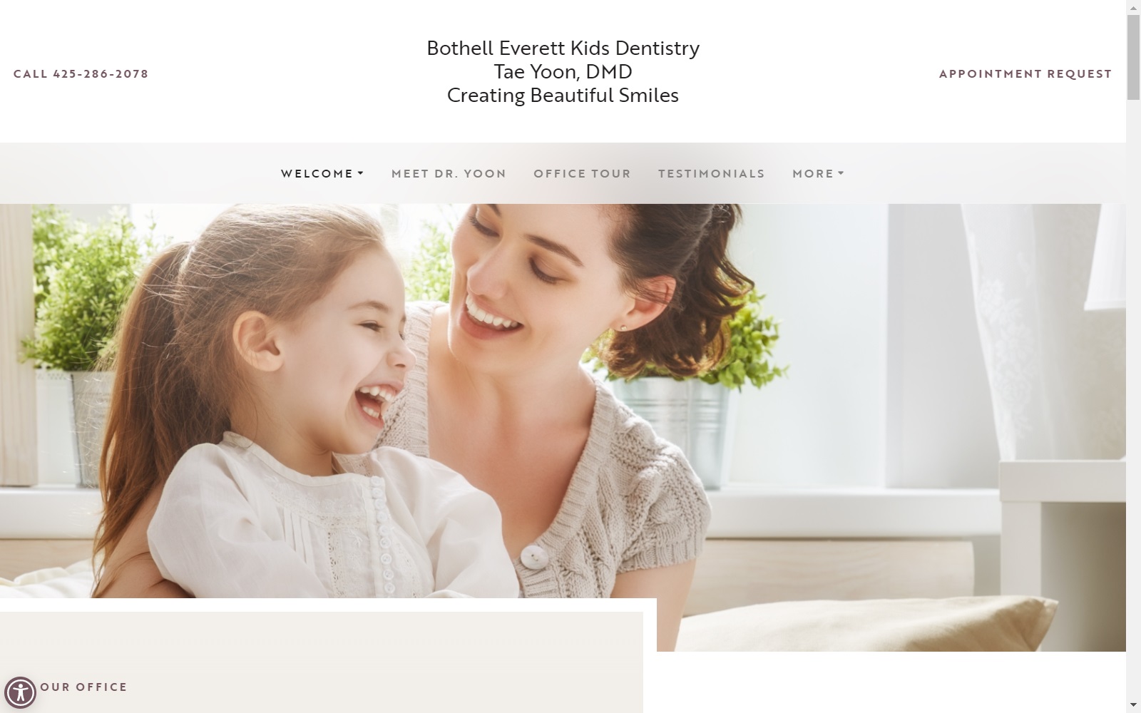 bekidsdentistry.com screenshot