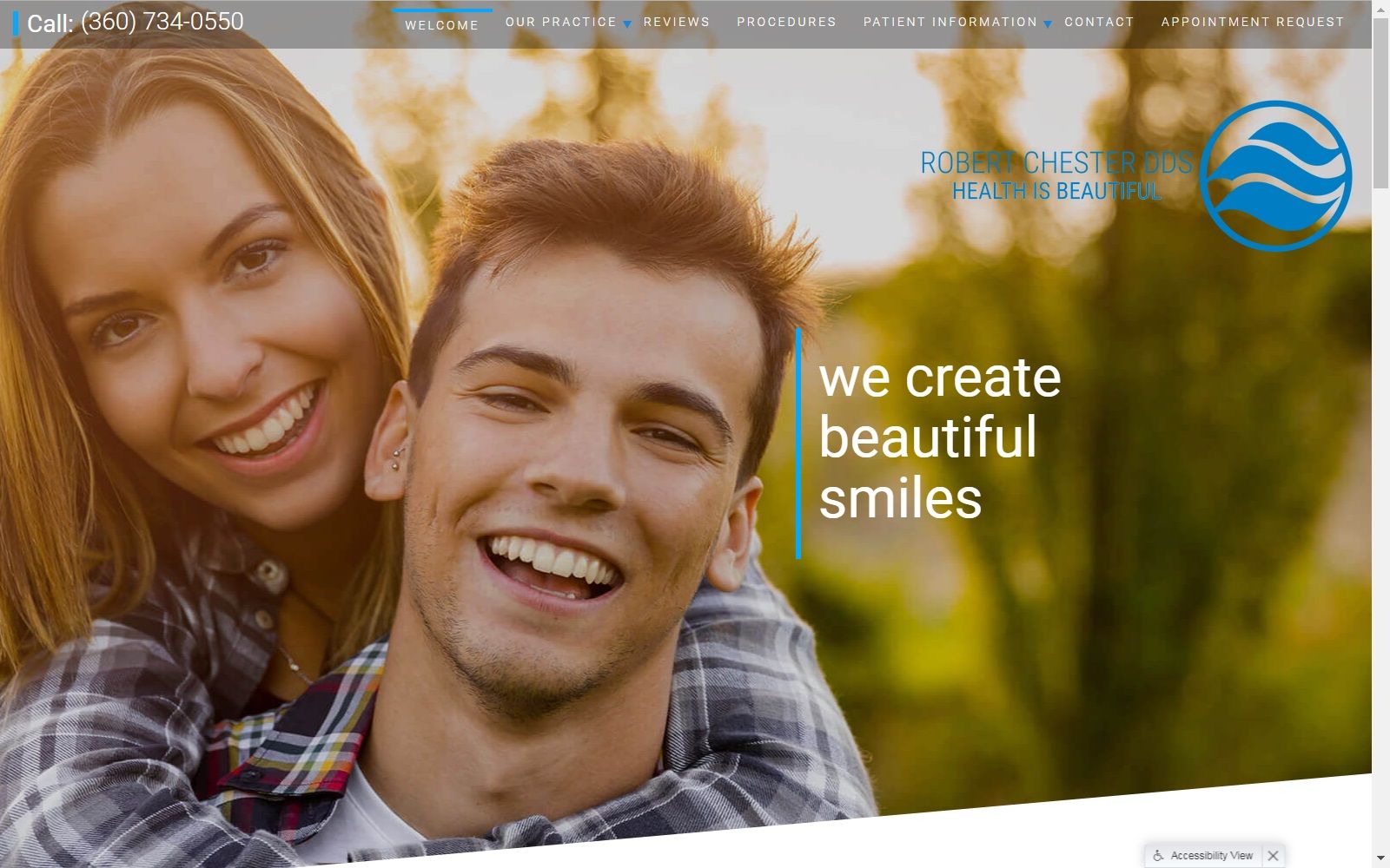 bellingham-dentist.com screenshot