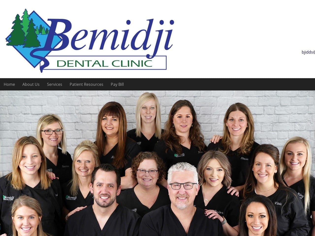 Bemidji Dental Clinic Schram David DDS Website Screenshot from bemidjidentalclinic.com