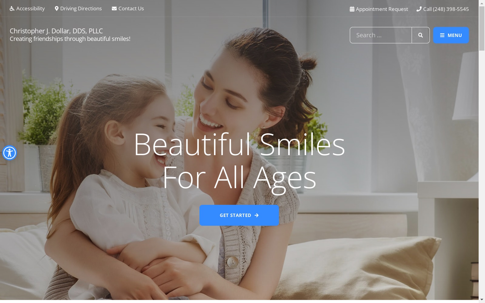 berkleydentist.com screenshot