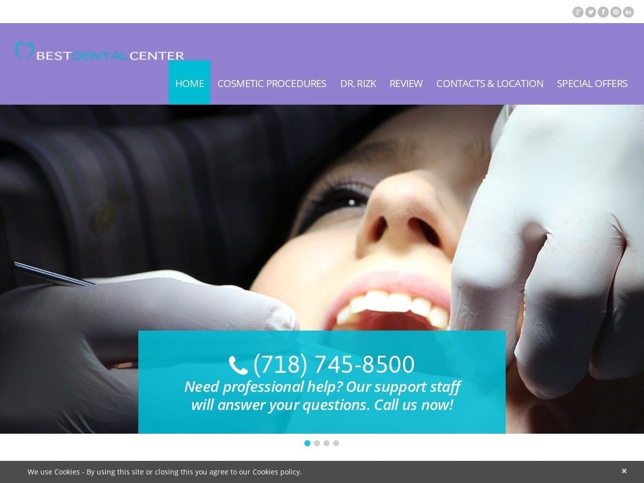 Best Dental Website Screenshot from bestdentalcosmeticdentistry.com