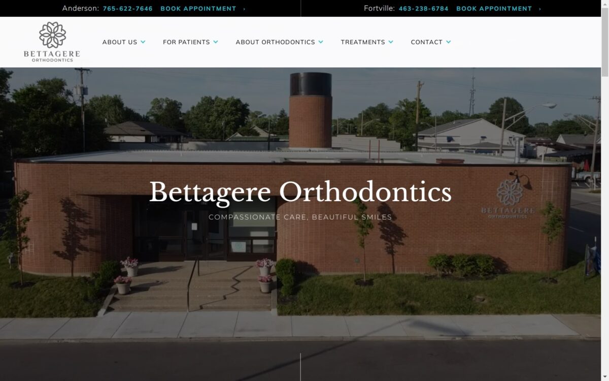 bettagereorthodontics.com screenshot