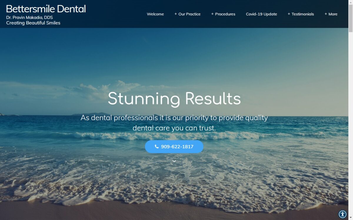 bettersmiledental.com screenshot