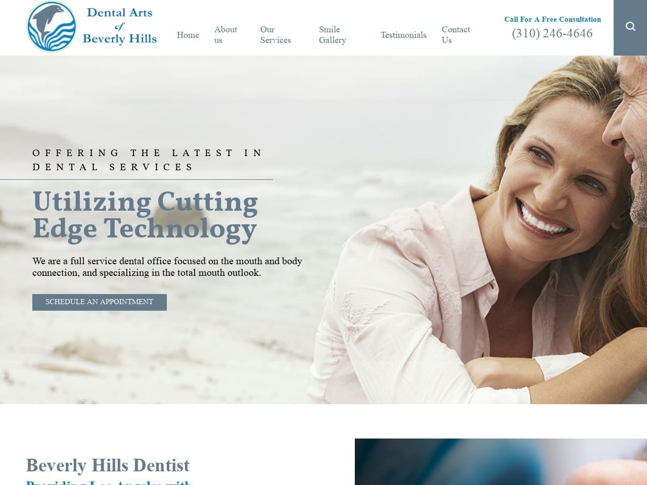 Bh Dental Website Screenshot from bhdental.com