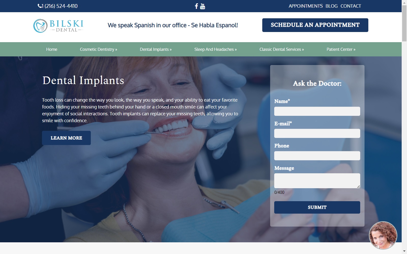 bilskidental.com screenshot