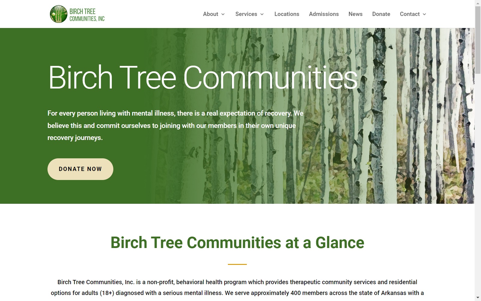 birchtree.org screenshot