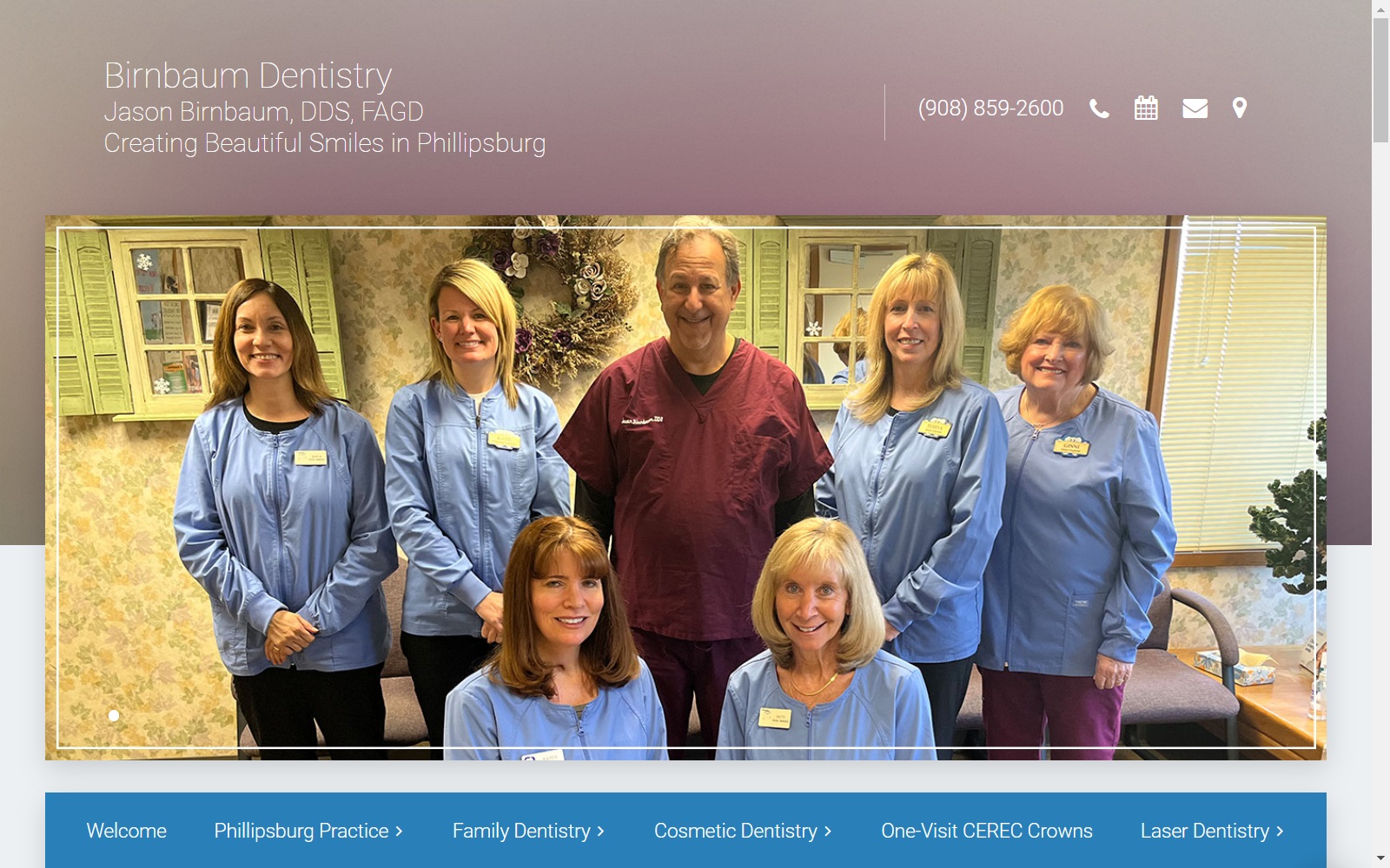 birnbaumdental.net screenshot