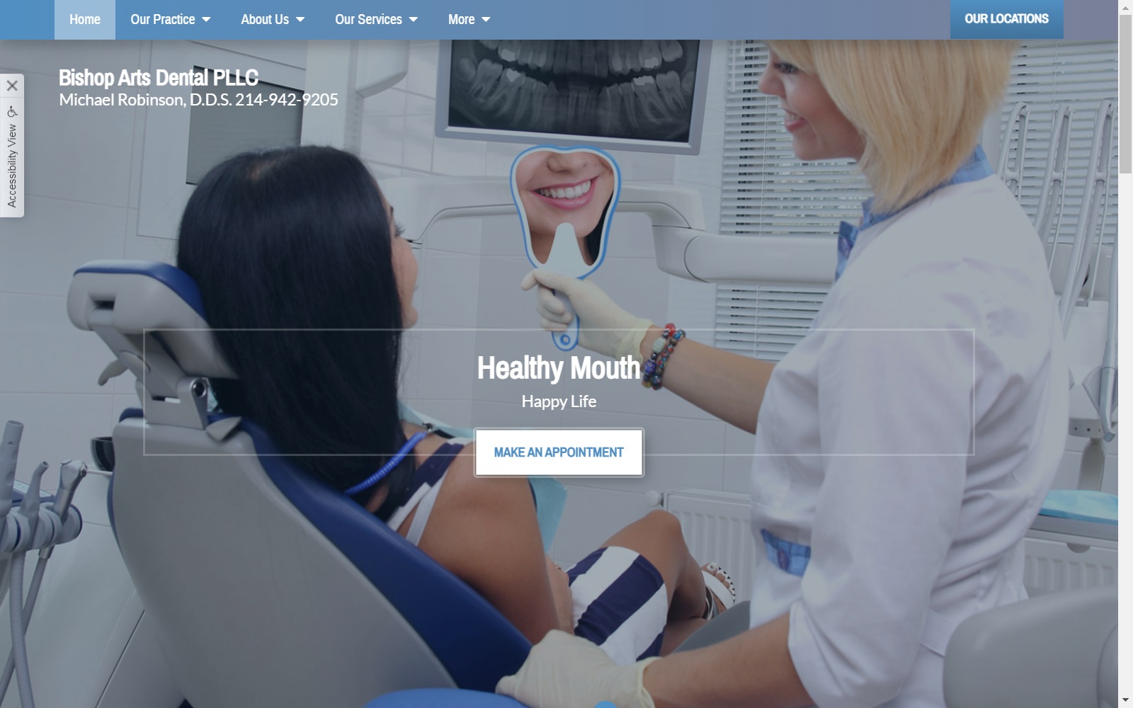 bishopartsdental.com screenshot