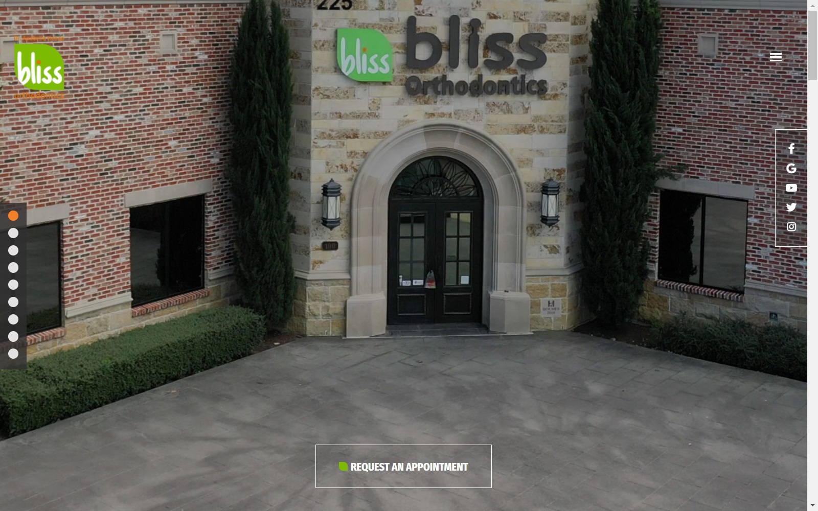 blissortho.com screenshot