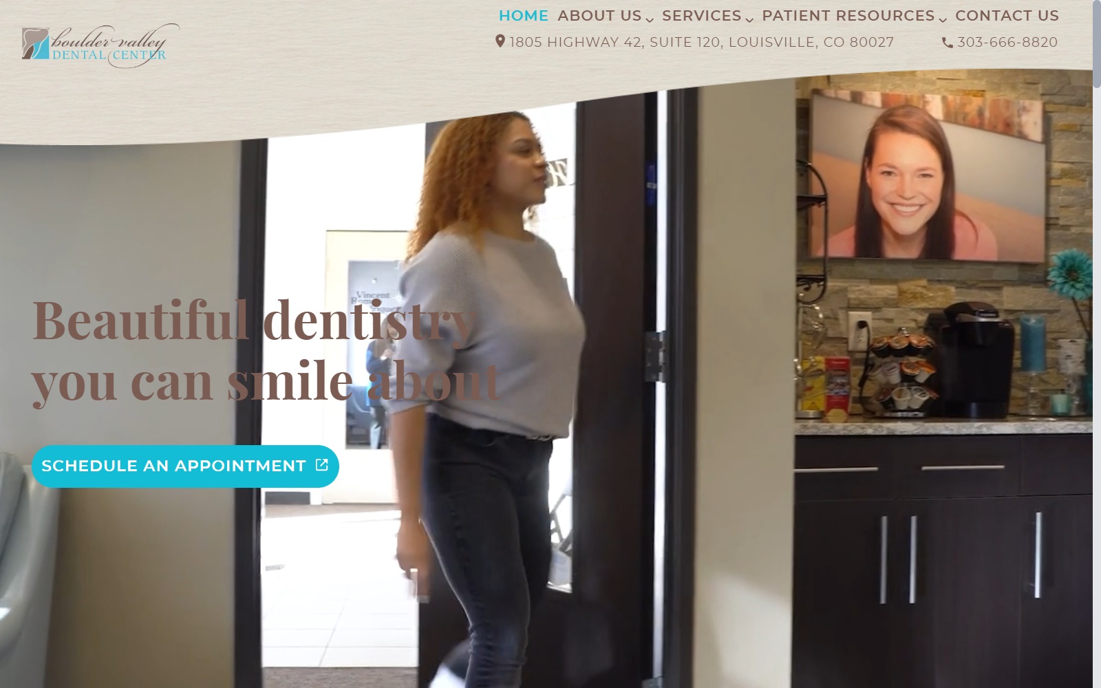 bouldervalleydental.com screenshot