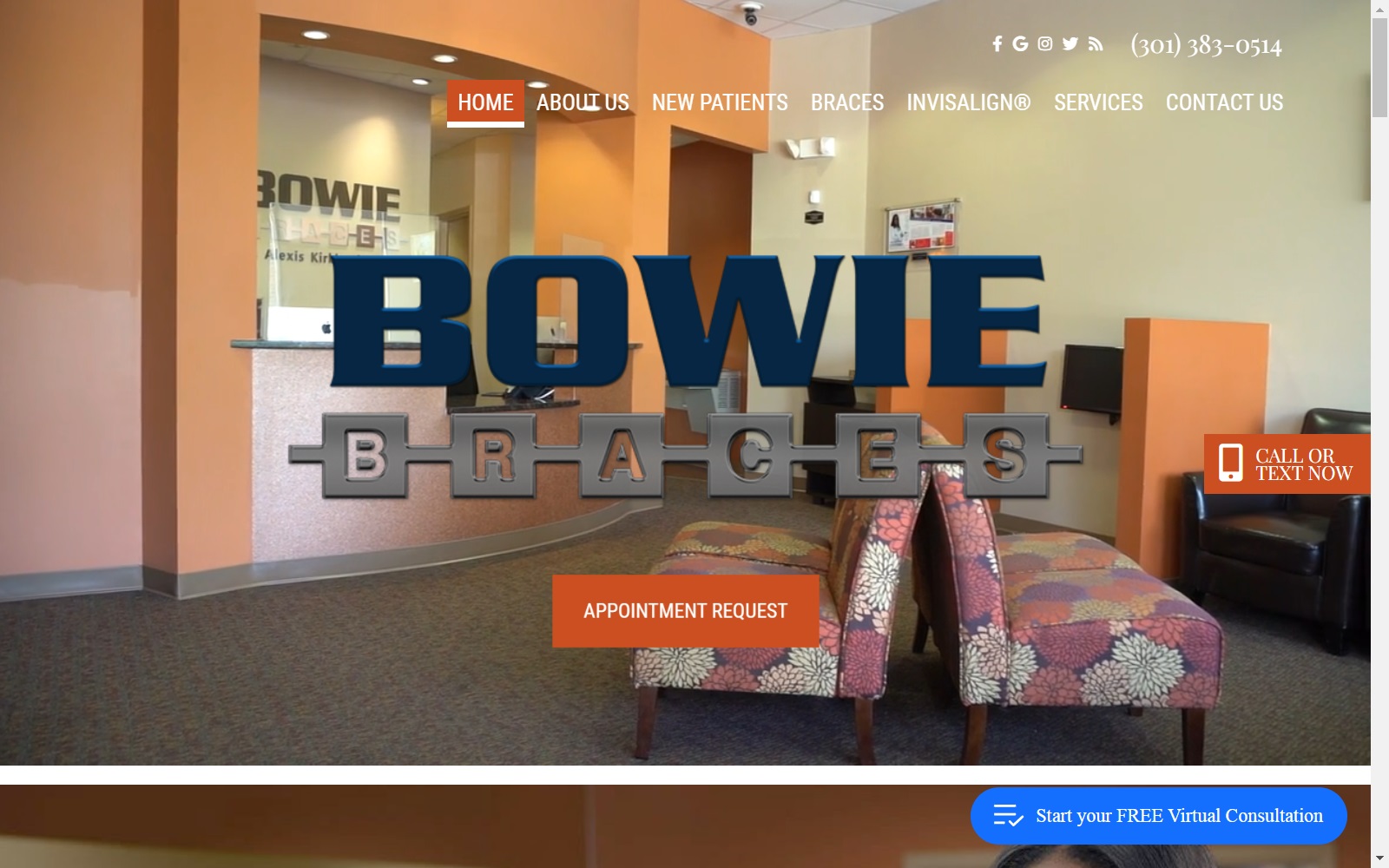 bowiebraces.com screenshot