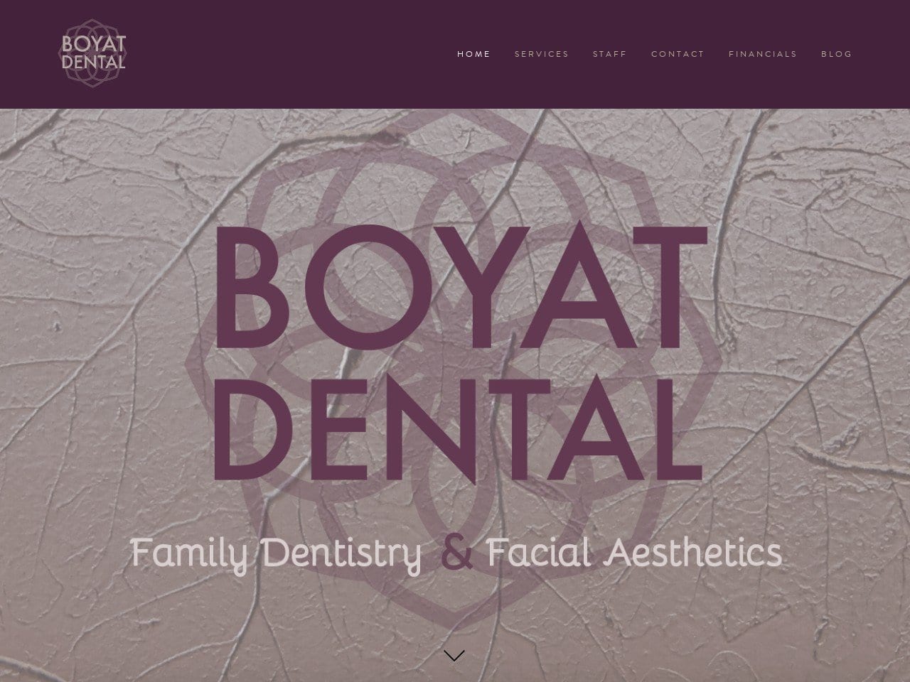 Boyat Dental Website Screenshot from boyatdental.com