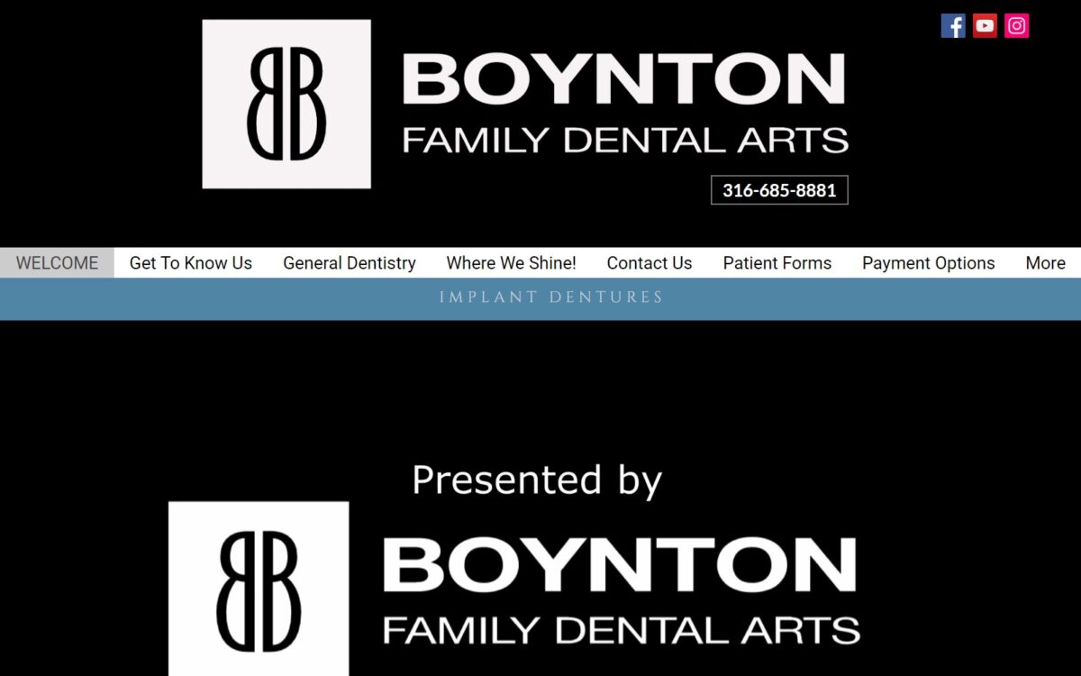 boyntondentistry.com screenshot