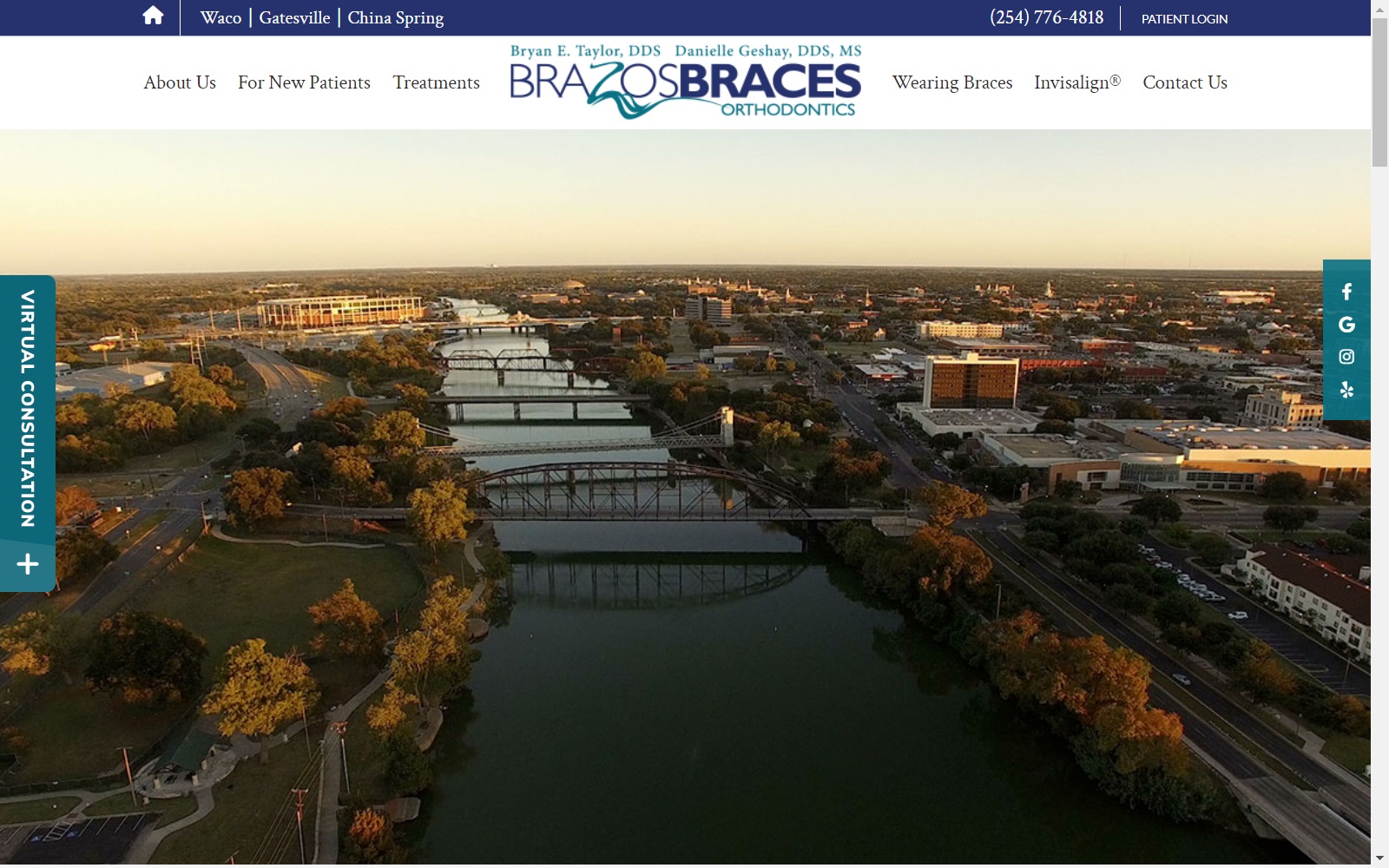 brazosbraces.com screenshot