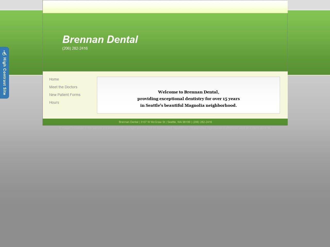 Brennan Jody L DDS Website Screenshot from brennandental.com